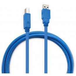Кабель Buro USB A(m) USB B(m) 1.8м (USB3.0-AM/BM) синий