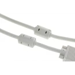 Кабель Buro CAB016S-5M VGA (m) VGA (m) 5м феррит.кольца серый