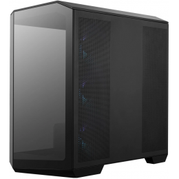 Корпус ПК без блока питания/ Case MSI MAG PANO M100R PZ, Mini-Tower, TG, 4x120mm ARGB, 1xUSB 3.2, 1xUSB 3.2 Type-C, mATX, mITX Black