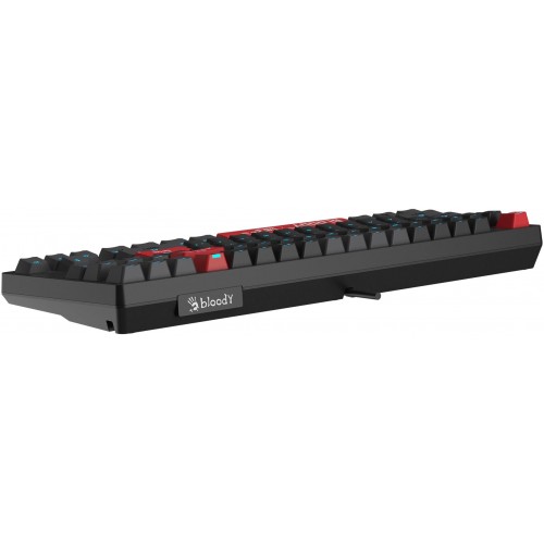 Клавиатура A4Tech AT87 Proxy Boom для геймеров с LED-подсветкой, бежевый/красный, USB, кабель 1.8м