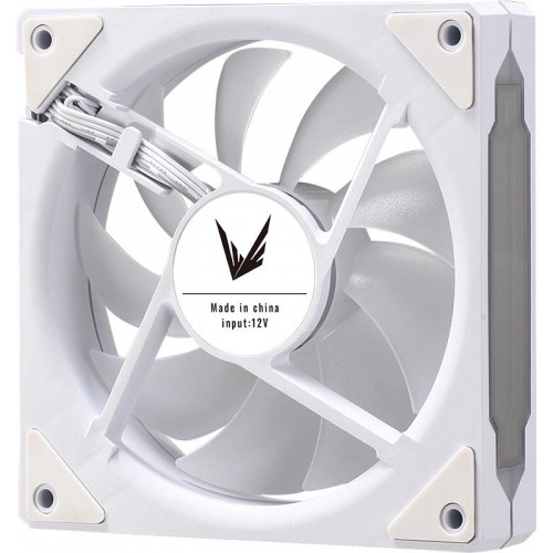 Вентилятор для корпуса Formula Floe 12WH ARPW ARGB 120мм - белый, 4-pin, 26.8дБ - идеальное охлаждение для вашего ПК