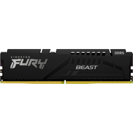 Память оперативная/ Kingston 16GB 6400MT/s DDR5 CL32 DIMM FURY Beast Black EXPO