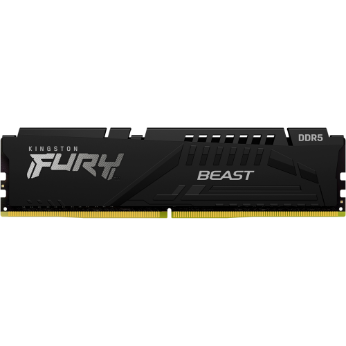 Память оперативная/ Kingston 16GB 6400MT/s DDR5 CL32 DIMM FURY Beast Black EXPO Kingston