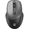 Defender Беспроводная оптическая мышь Feam MM-296 черный,4D,800-1600dpi,бесшумн Defender