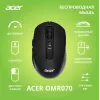 Мышь компьютерная/ Беспроводная мышь Acer OMR070 оптическая (1600dpi) BT/Radio (6but) black Acer