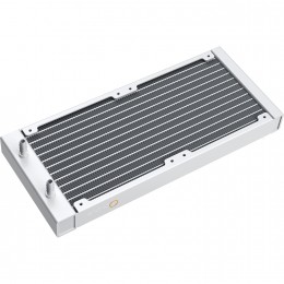 Система жидкостного охлаждения/ Water Cooling System Ocypus Delta L24 WH ARGB V2 (280W, 240mm, White, ARGB, Fans: 2x120mm, 73CFM, 2000RPM/ Pump height 60mm, 27dBA, 2650RPM, Rad thickness 27mm/ S: 1851, 1700, 1200, 115X, AM5, AM4)