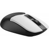 Оптическая беспроводная мышь A4Tech Fstyler FG12 Panda - 1200dpi, белый/черный, 3 кнопки
