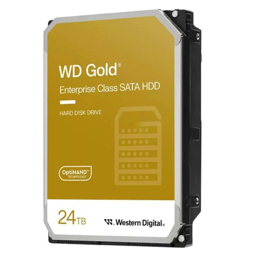 Жесткий диск WD SATA-III 24TB WD241KRYZ Server Gold 512E - Высокопроизводительный 3.5 HDD на 7200rpm с 512Mb кэшем
