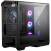 Корпус ПК без блока питания/ Case MSI MAG PANO M100R PZ, Mini-Tower, TG, 4x120mm ARGB, 1xUSB 3.2, 1xUSB 3.2 Type-C, mATX, mITX Black