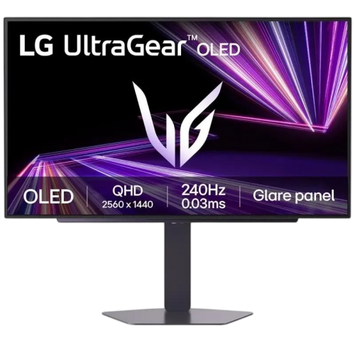 МониторLG 27GX704A-B 26.5''/ LG 27GX704A-B 26.5'', 2560x1440, OLED, 178x178, 275nit, 240Hz, 0.03ms, 2HDMI/DP, 2USB-A, LTSP, ExtPWR, 100x100VESA, Фиолетово-серый, 1y