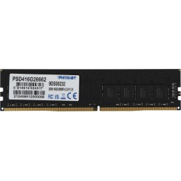Память DDR4 16GB 2666MHz Patriot PSD416G26662 Signature RTL PC4-21300 CL19 DIMM 288-pin 1.2В single rank Ret