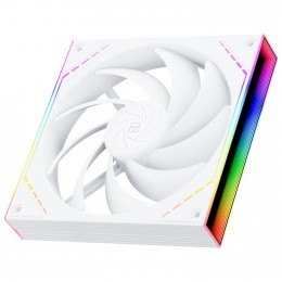 Кулер для корпуса/ Case Cooler Thermalright TL-M14W (140x144x25mm, 4-pin PWM, ARGB, 88.75CFM, 23.7dBA, 1500RPM, White)