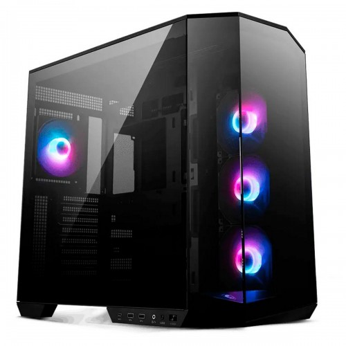 Корпус ПК MSI MAG PANO 100R PZ – Midi-Tower с 4x120mm ARGB, USB 3.2 и Type-C для ATX/mATX/mITX в черном цвете
