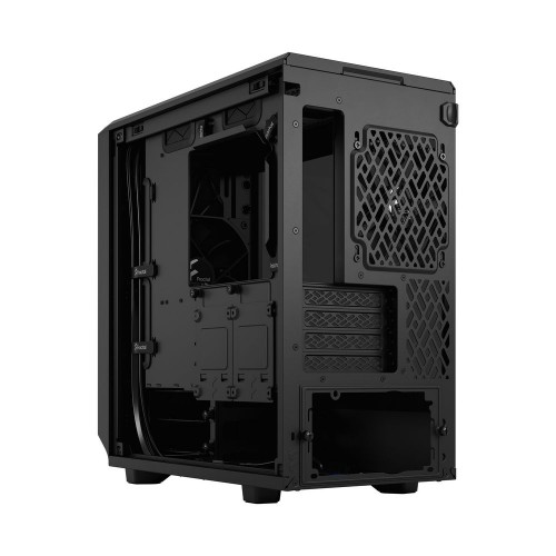 Корпус ПК без блока питания/ Case Fractal Design Meshify 2 Mini TG Dark Tint, Mini-Tower, 1x120mm + 1x140mm, 2xUSB-A 3.2 + 1xUSB 3.2 Type-C mATX, mITX, mDTX Black Fractal Design
