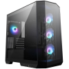 Корпус ПК без блока питания/ Case MSI MAG PANO M100R PZ, Mini-Tower, TG, 4x120mm ARGB, 1xUSB 3.2, 1xUSB 3.2 Type-C, mATX, mITX Black