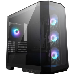 Корпус ПК без блока питания/ Case MSI MAG PANO M100R PZ, Mini-Tower, TG, 4x120mm ARGB, 1xUSB 3.2, 1xUSB 3.2 Type-C, mATX, mITX Black