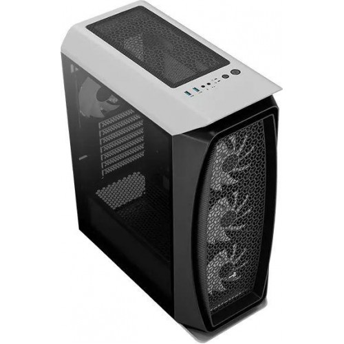 Корпус Aerocool Aero One Frost-G-WT-v1 белый ATX с поддержкой 4x120mm и 2x140mm, 2xUSB3.0 и аудио выходом