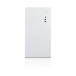 Корпус с блоком питания 450Вт./ Case Foxline FL-719W-FZ450R-U31, mATX case, white, w/PSU 450W 12cm, w/1xUSB2.0, w/1xUSB3.0, w/1xCombo Audio, w/pwr cord, w/o FAN