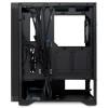 Корпус без блока питания HSPD M520: Mesh Mid Tower с 4x120mm ARGB, поддержка ATX/mATX/mITX, черный, 390x200x449 мм