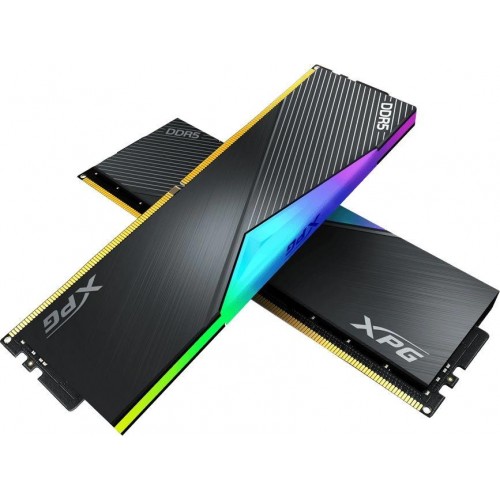 Купить Память DDR5 32GB (2x16GB) 8000MHz A-Data XPG Lancer RGB с Радиатором для Игровых ПК - AX5U8000C3816G-DCLARBK