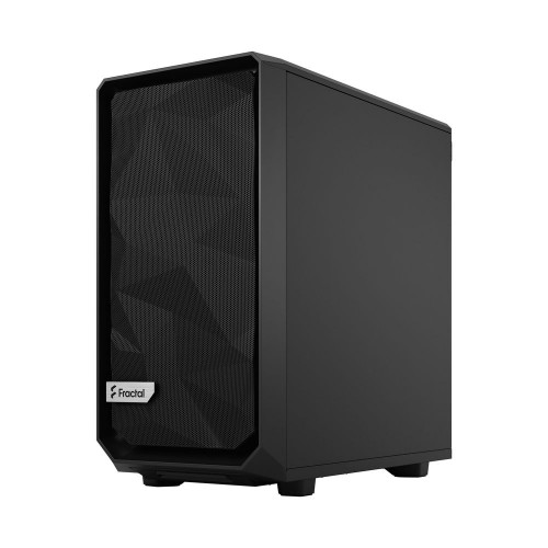 Корпус ПК без блока питания/ Case Fractal Design Meshify 2 Mini TG Dark Tint, Mini-Tower, 1x120mm + 1x140mm, 2xUSB-A 3.2 + 1xUSB 3.2 Type-C mATX, mITX, mDTX Black Fractal Design