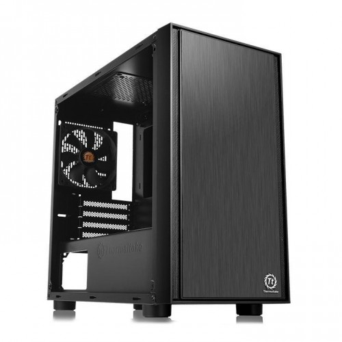 Корпус Thermaltake Versa H17 Black с окном для mATX - 2xUSB 2.0, 1xUSB 3.0, аудио без БП