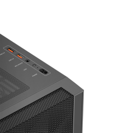 Корпус без блока питания/ Case PCCooler C3D510 BK ARGB, Midi-Tower, TG, Mesh, 3x120mm ARGB, 2xUSB-A 3.0, E-ATX, ATX, mATX, mITX Black