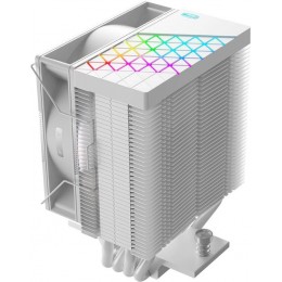 Кулер PcCooler R400 ARGB Soc-AM5/AM4/1200/1700/1851 белый 4-pin Al+Cu 180W Ret (R400-WHAWYX-US) [R400-WHAWYX-US]