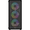 Корпус ПК Ocypus Gamma C50 BK ARGB – Mini-Tower с 4x120mm ARGB, USB 3.0 и 2xUSB 2.0 для mATX и mITX