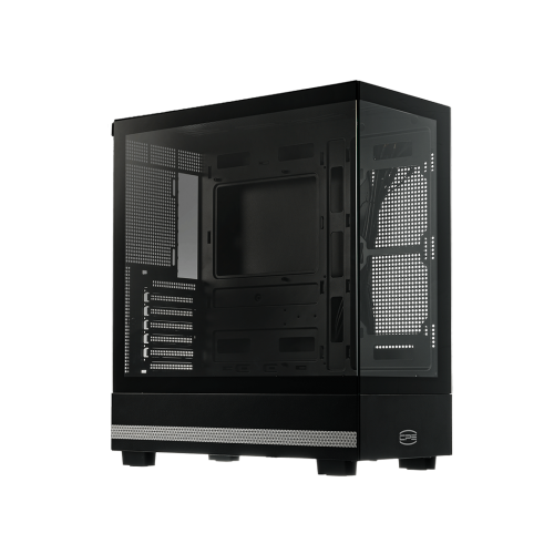 Корпус PCCooler C3 Q500 BK: Стильный Midi-Tower без блока питания с USB 3.0, USB-C и поддержкой ATX/mATX/mITX