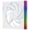 Кулер для корпуса/ Case Cooler Thermalright TL-M14W (140x144x25mm, 4-pin PWM, ARGB, 88.75CFM, 23.7dBA, 1500RPM, White)
