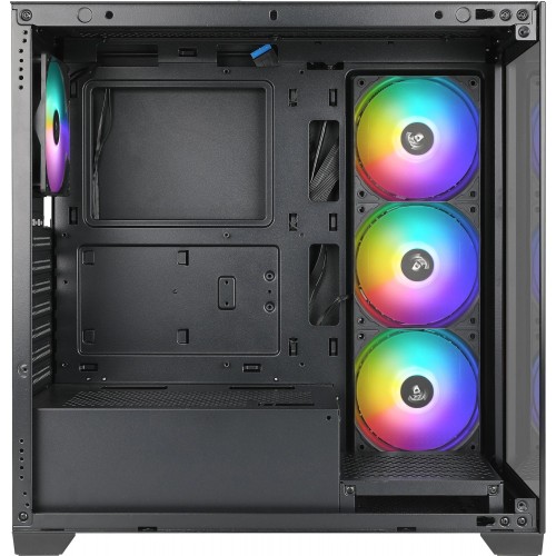Корпус Azza Neptune черный ATX с 5 вентиляторами, USB 2.0/3.0 и аудио выходом - Модель NEPTUNE CSAZ-491