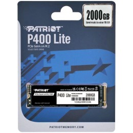 Накопитель SSD Patriot PCIe 4.0 x4 2TB P400LP2KGM28H P400 Lite M.2 2280
