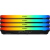 Память оперативная/ Kingston 32GB 3600MT/s DDR4 CL17 DIMM (Kit of 4) FURY Beast RGB Kingston