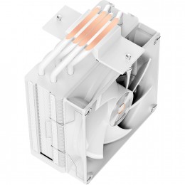 Кулер для процессора/ CPU Cooler Ocypus Delta A40 WH ARGB (220W, 4-pin PWM, 156.7mm, Al/Cu, 4x6mm, ARGB, 1x120mm, 73CFM, 29dBA, 2000RPM, S: 1851/1700/1200/115X, AM5/AM4, white)
