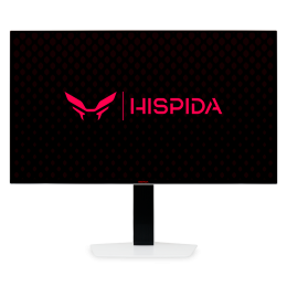 Монитор HISPIDA 27'' 2560x1440, OLED, 178/178, 0.03ms, 250nit, 1.5M:1, 280Hz, 2xDP 1.4/2xHDMI 2.1, noUSB-A, FreeSync, LowBlueLight, LTSP, ExtPWR, VESA 100x100, Black, 1y