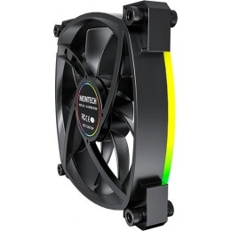 Вентилятор для корпуса Montech AX120 ARGB 120х120x25 черный 4-pin 27дБ (AX120 PWM BLACK) Ret [AX120 PWM BLACK]