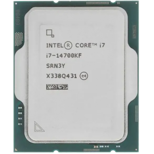 Процессор/ CPU LGA1700 Intel Core i7-14700KF (Raptor lake, 20C/28T, 3.4/4.3GHz, 33MB, 253W) OEM Intel Corporation