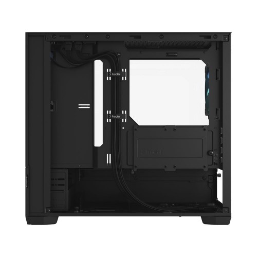 Корпус ПК без блока питания/ Case Fractal Design Pop Mini Air RGB TG Clear Tint, Mini-Tower, 3x120mm RGB, 2xUSB-A 3.2 mATX, mITX Black Fractal Design