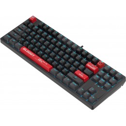 Клавиатура A4Tech AT87 Proxy Boom бежевый/красный USB for gamer LED (AT87) кабель 1.8м