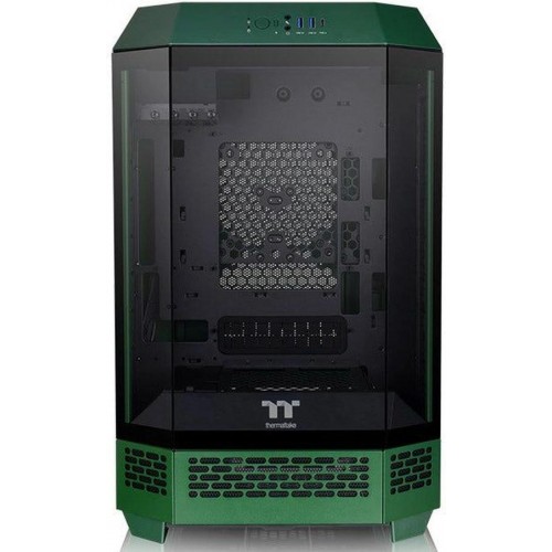 Корпус Thermaltake The Tower 300 Racing Green для mATX с 8 вентиляторами 120мм и 6 140мм, 2xUSB 3.0 и аудио выходом - идеальный выбор для мощного ПК [CA-1Y4-00SCWN-00]