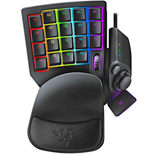 Купить игровой кейпад Razer Tartarus Pro – аналоговый оптический игровой кейпад в черном цвете