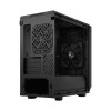 Корпус ПК без блока питания/ Case Fractal Design Meshify 2 Mini TG Dark Tint, Mini-Tower, 1x120mm + 1x140mm, 2xUSB-A 3.2 + 1xUSB 3.2 Type-C mATX, mITX, mDTX Black Fractal Design
