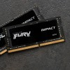 Купить оперативную память Kingston 8GB DDR5 4800MT/s CL38 SODIMM FURY Impact PnP для ноутбуков