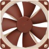 Кулер для корпуса/ Case Cooler Noctua NF-F12 5V PWM (120x120x25mm, 4-pin PWM, 54.97CFM, 22.4dBA, 1500RPM, Beige/Brown)