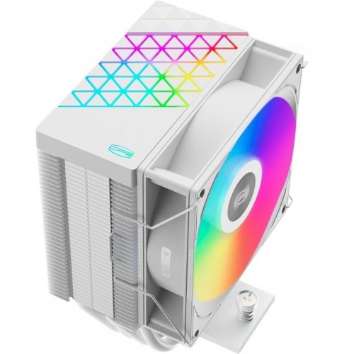 Кулер PcCooler R400 ARGB Soc-AM5/AM4/1200/1700/1851 белый 4-pin Al+Cu 180W Ret (R400-WHAWYX-US) [R400-WHAWYX-US]