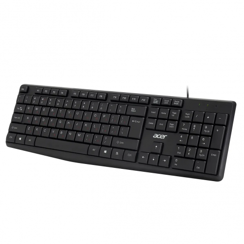 Клавиатура Acer OKW121 USB Black – Надежное решение для вашего компьютера