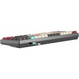 Клавиатура A4Tech WS87 механическая серый/красный USB беспроводная BT/Radio for gamer LED