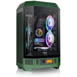 Корпус Thermaltake The Tower 300 Racing Green зеленый mATX 8x120mm 6x140mm 2xUSB3.0 audio bott PSU [CA-1Y4-00SCWN-00]