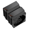 Кулер для процессора/ CPU Cooler PCCooler RZ620 BK (260W, 4-pin PWM, 157.5mm, Al/Cu, 6x6mm, 2x120mm, 86.73CFM, 32dBA, 2000RPM, S: 1851/1700/1200/115X, AM5/AM4, black) PcCooler